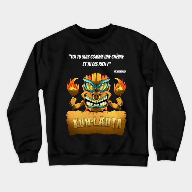 You are like a goat and you say nothing! Crewneck Sweatshirt by Panthox